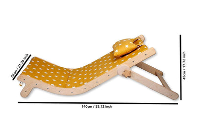 Adjustable Lounge Chair with Comfy Pad
